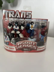 Hasbro Transformers Robot Heroes: Autobot Jazz & Thundercracker Action Figure 2006